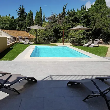 Villa In Montouliers With Private Pool, Cleaning Included
